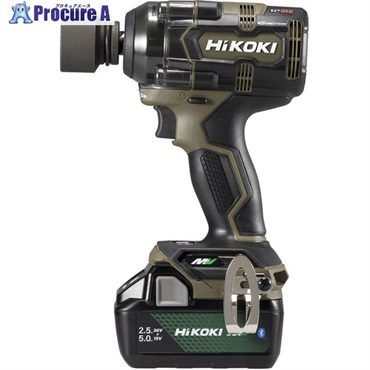 HiKOKI 限定色チャコールグレー 36Vコードレスインパクトレンチ マルチボルトセット品 WR36DH(2XHGRSZ)  1台 ▼741-8913