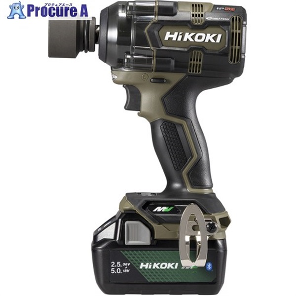 HiKOKI 限定色チャコールグレー 36Vコードレスインパクトレンチ マルチボルトセット品 WR36DH(2XHGRSZ)  1台 ▼741-8913
