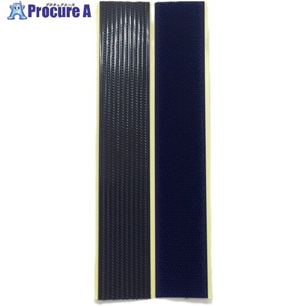 ユタカメイク マジックテープ マジロック#15RP紺 25mm×15cm コンイロ G-204  100個 ▼113-2278