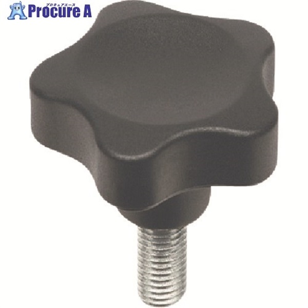 ELESA スター フィッシュ ノブ SFK25BX20  1個 ▼213-0142