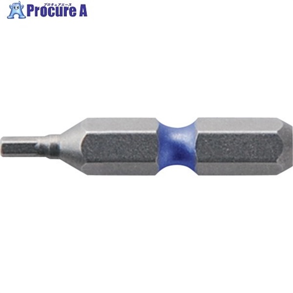 アネックス 六角レンチカラービット1本組 対辺2.5×35 ACHX-2535  1本 ▼422-7667