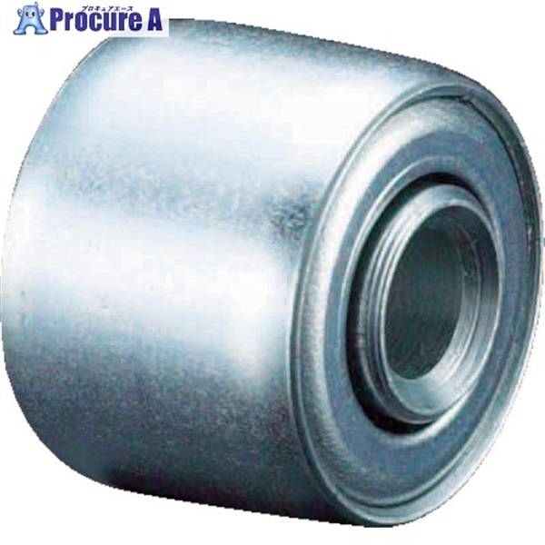 TRUSCO スチールホイール Φ20X15 プレスベアリング V2015P-N  1個 ▼461-1501