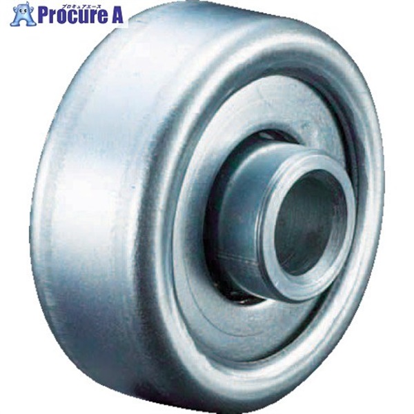 TRUSCO スチールホイール Φ25.4X9 プレスベアリング V2509P-N  1個 ▼461-1870