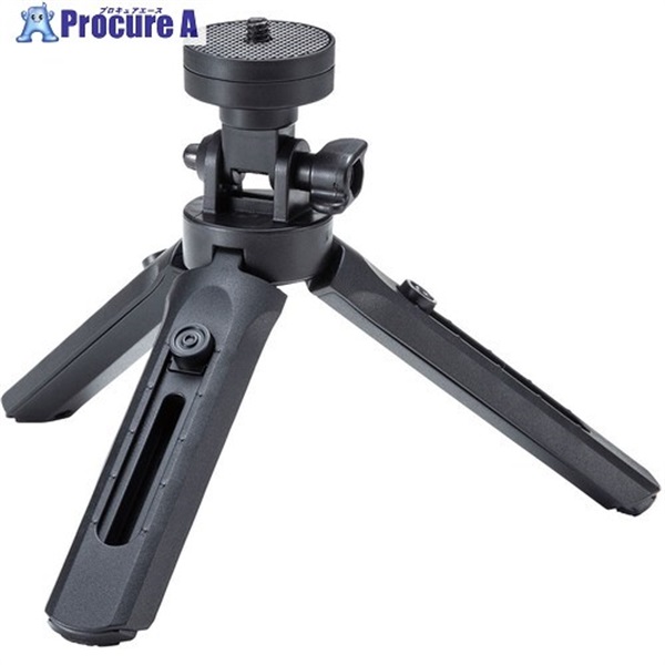 SANWA 卓上三脚(スマホホルダー付き) DG-CAM27  1個 ▼537-6622