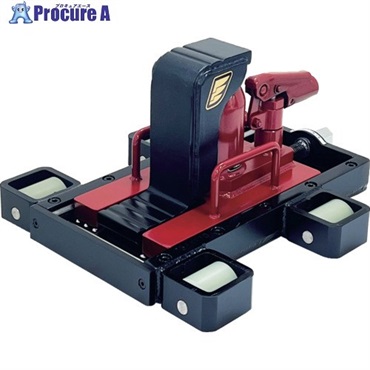 イーグル ローラー送り台タイプ爪つきジャッキ 前後左右送り台・安全弁付 3t XR-030  1台 ▼687-6852