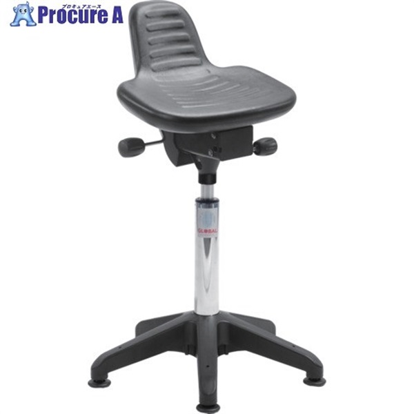 Global ALFA OCTOPUS 座面角度調整機能付き作業イス 固定脚 座高56～75cm 30200300000  1脚 ▼708-0418