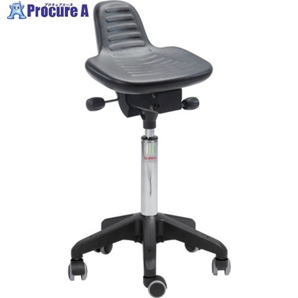Global ALFA OCTOPUS 座面角度調整機能付き作業イス キャスター付 座高61～80cm 30200340000  1脚 ▼708-0419