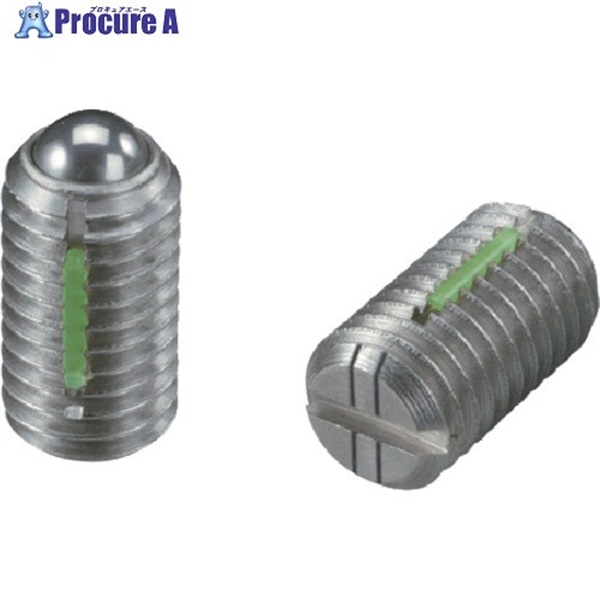 kipp ボールプランジャー ねじ径M5×0.80 LBSUH5  1個 ▼805-7558