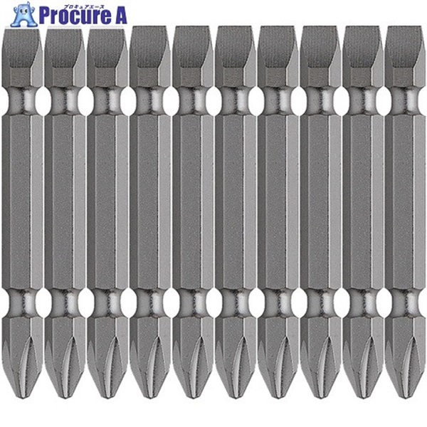 アネックス パワービット10本組 両頭＋2×-6×65 AP-14M-2-6-65  1パック ▼828-5414