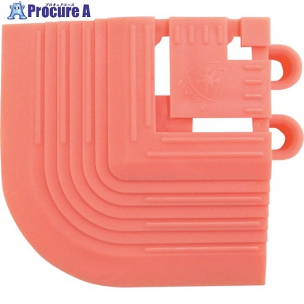 コンドル 素足スノコ コーナー ピンク F-163-FC  P  1個 ▼370-1735