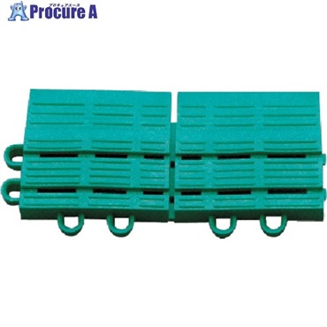 コンドル ジョイントスノコ ロイヤルソフト 縁駒M 緑 F-138-FM-GN  1個 ▼480-4759