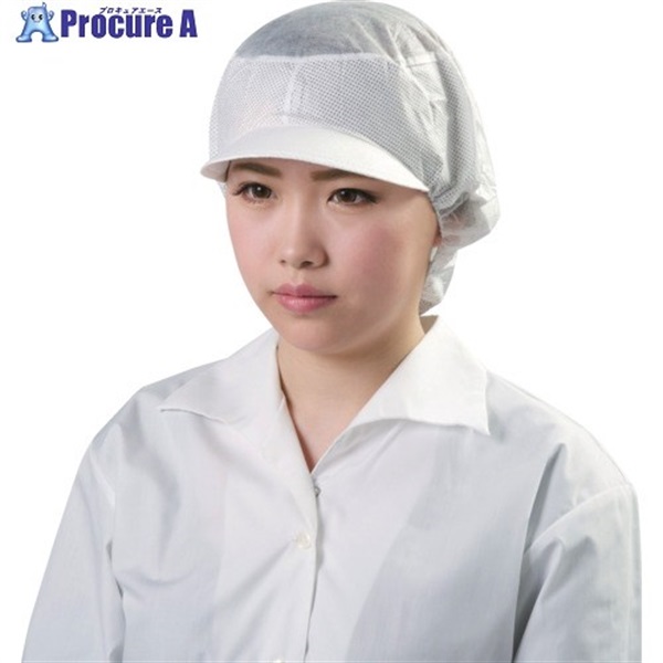東京メディカル でんでん帽 ツバ付通気型  (50枚入) CA-104  1箱 ▼387-2238