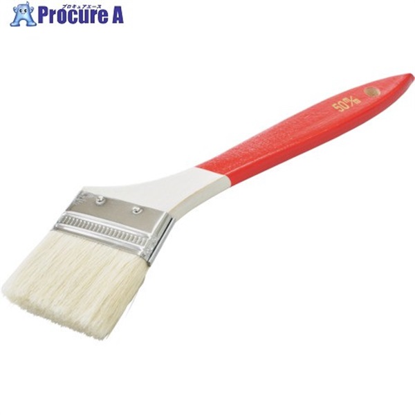 クロダブラシ 筋違刷毛 白毛 ホームペイント 25号 60mm 054-03114  1本 ▼418-2939