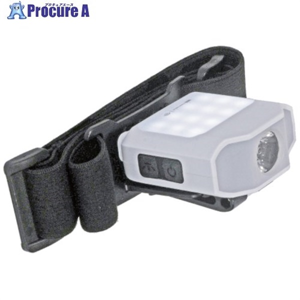 JEFCOM LEDパランドル(充電式・ヘルメットライトタイプ) PLRX-8H  1個 ▼573-6702