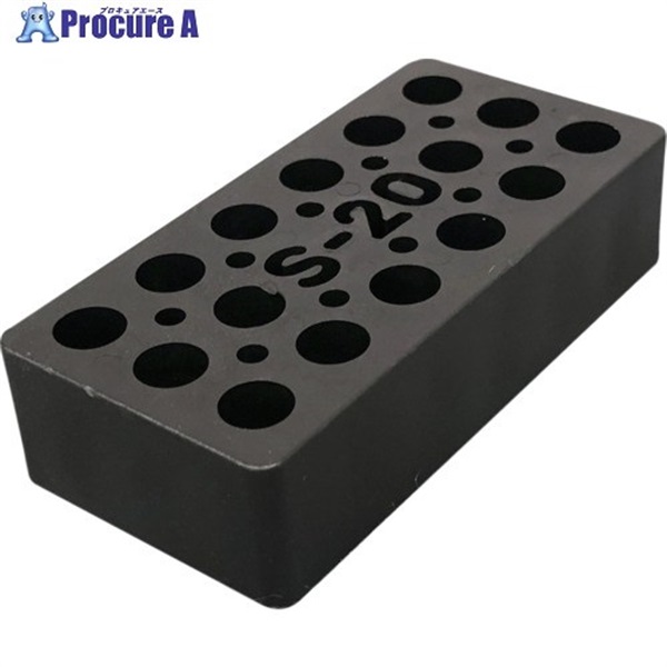 DAIDOHANT プラレベル S‐10 (W:幅)40mm×(D:奥行)80mm×(H:高さ)10mm 10177396  1個 ▼646-7272