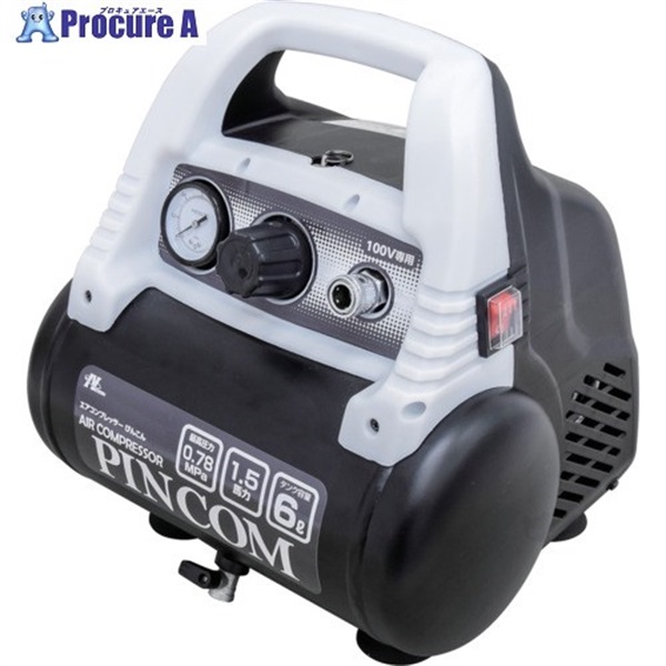 NICHIDO エアコンプレッサー ぴんこん ACP-786WH  1台 ▼694-9571