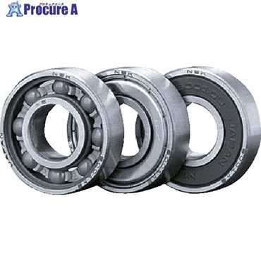 NSK ミニアチュア玉軸受 シールドタイプ 内径2mm MR52ZZ  1個 ▼709-2956