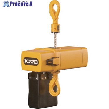 KITO 電気チェーンブロック コードレスEM 2速形 200kg×10m CEM002IL-10  1台 ▼716-4286