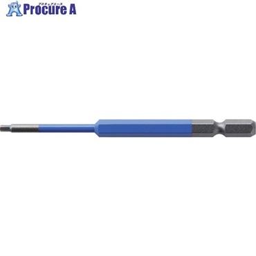 アネックス 六角レンチカラービット 1本組 対辺2.5×100 ACHX-2510  1パック ▼719-1735