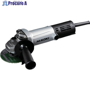 HiKOKI 電気ディスクグラインダ 砥石径100MM 低速高トルク形 3P可倒式プラグ付 スナップスイッチ式 G10SLA(E)  1台 ▼564-0042