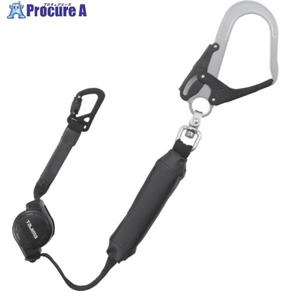タジマ 兼用ランヤードCR150F シングルL5 A4CR150F-L5  1個 ▼682-9935