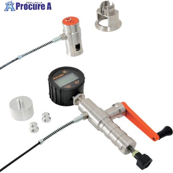 elcometer プルオフ式付着性試験機(デジタル表示) F506-20D  1台 ▼107-1212