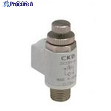 CKD スピードコントローラ ポート直結エルボタイプ SC3R-8  1個 ▼251-9167
