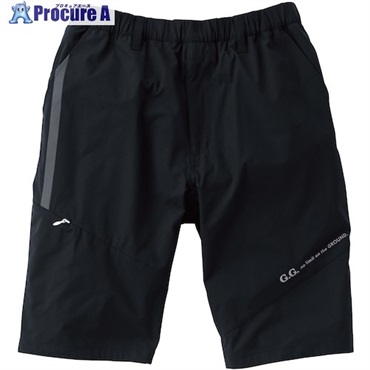 G.G. 7308-07 ハーフパンツ ブラック LL 7308-07-4-LL  1着 ▼529-7385