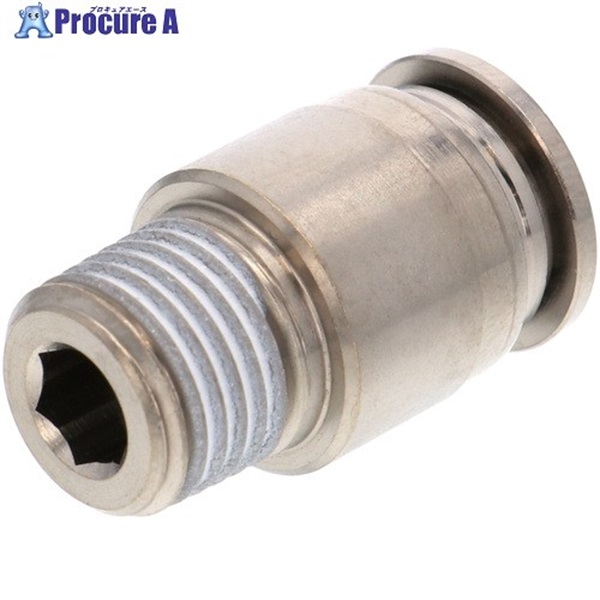 PISCO チューブフィッティング チューブフィッティングブラス KOC10-02-1-F  1個 ▼560-0021