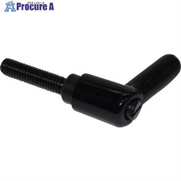 MIYOSHI ミニクランプレバー ブラック M4 ねじ長さ15mm MCR-4X15-B  1個 ▼690-6160