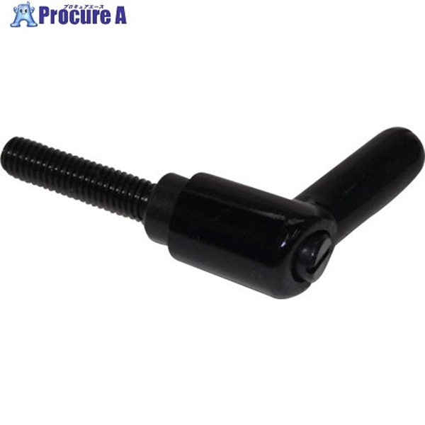 MIYOSHI ミニクランプレバー ブラック M4 ねじ長さ15mm MCR-4X15-B  1個 ▼690-6160