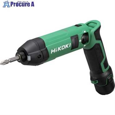HiKOKI 3.6V コードレスインパクトドライバ 5Ah 緑 WH3DA-2JS  1台 ▼716-2377