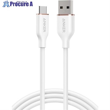 Anker USB-C ＆ USB-A ケーブル (Flow) 1.8m クラウドホワイト A85G1N22  1台 ▼724-6741