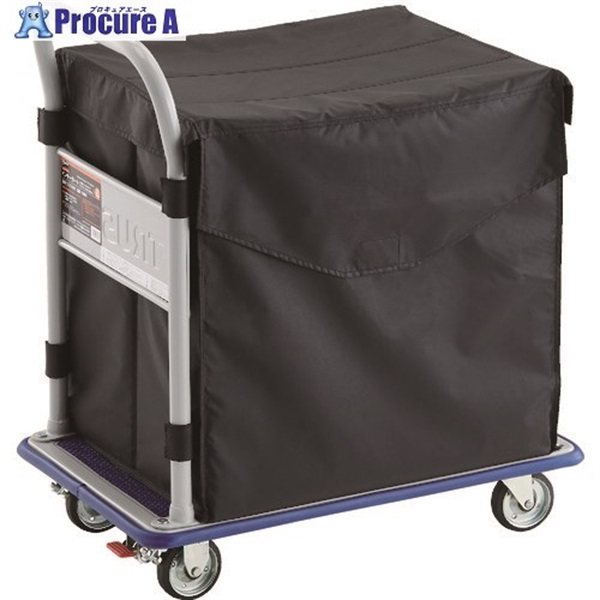 TRUSCO プレス製台車 ドンキーカート 固定式 CHBハンドトラックボックス付 ストッパー付 740×480 108NS-CHB  1台  トラスコ中山(株)