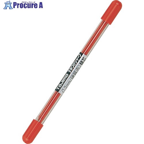 タジマ すみつけシャープ(1.3mm)硬質赤替芯(6本入) SS13S-RED  1パック ▼335-8917