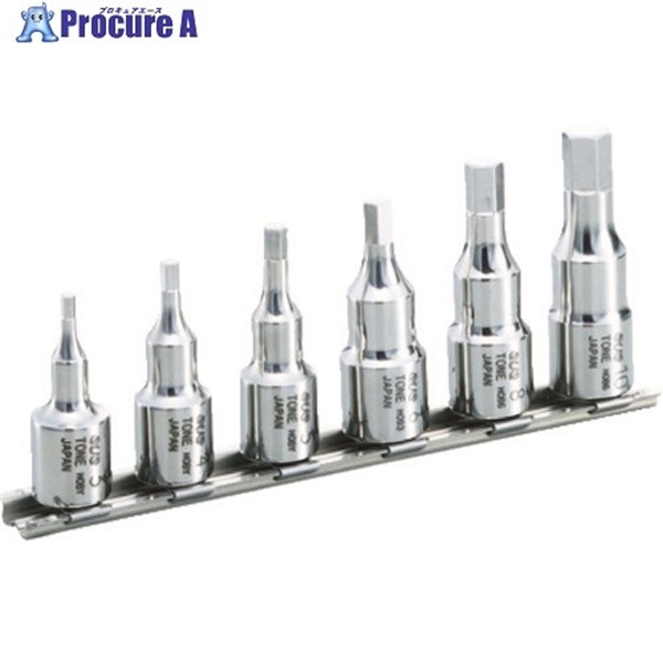 TONE SUS�w�L�T�S���\�P�b�g�Z�b�g(�z���_�[�t) 6pcs �����p9.5mm SHH306