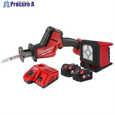 milwaukee M18 コンパクトレシプロLEDキット M18 FPP2AX-502 JP  1台  ミルウォーキーツール・ジャパン合同会社 ▼521-4469