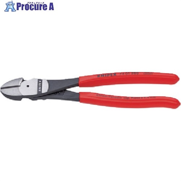 KNIPEX 強力型ニッパー 140mm 7402-140  1丁  KNIPEX社 ▼446-8813