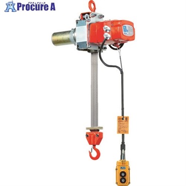 象印 電気ホイスト 単相100Vファイバーホイスト(1速型)60KG・5m (BES-60) BES-K0650  1台 ▼242-2301