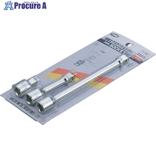 TONE ��U�G�N�X�e���V�����o�[ �����p9.5mm 3�{�Z�b�g EX313