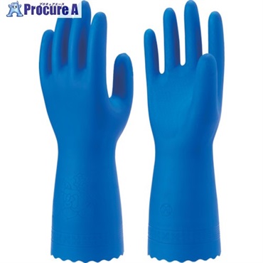 SHOWA 塩化ビニール手袋 ブルーフィット(薄手)3双パック Lサイズ NO181-L3P  1袋  ショーワグローブ(株) ▼790-0902