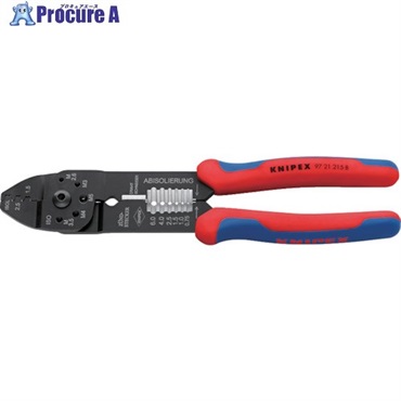 KNIPEX エンドスリーブ用自動調整圧着ペンチ 9753-14 1丁-