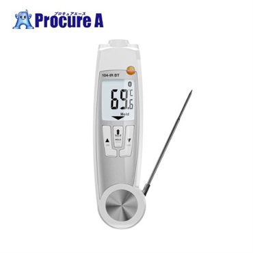 TESTO 赤外放射温度計 testo 104-IR BT TESTO104-IR  1個  (株)テストー ■▼701-7177