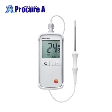 TESTO 食品用中心温度計 testo 108-2 食品用中心温度計TESTO108-2  1個  (株)テストー ■▼657-2143